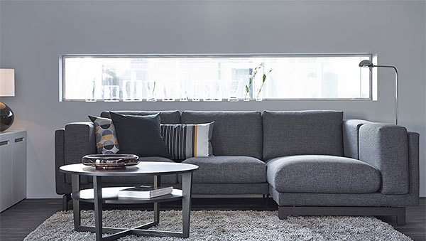 浅灰色沙发搭配出别有一番滋味的美