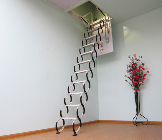 伸缩性格楼楼梯